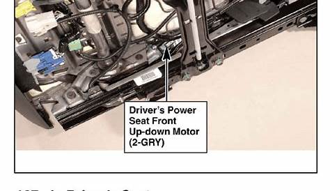 honda accord power seat motor