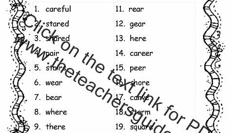 3Rd Grade Spelling Words : Third Grade Spelling Words List - Week 2 | K12reader