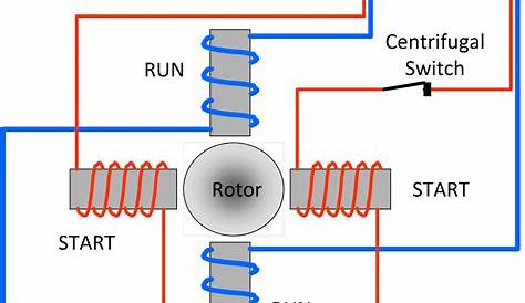 induction motor winding diagram
