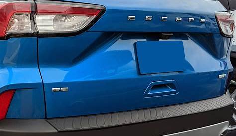 Exterior Accessories : Ford Escape Rear Bumper Protector