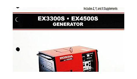 honda generator repair manual free