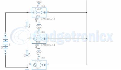 2 to 2.5 Ghz RF Jammer Circuit using IC HMC385 - Gadgetronicx