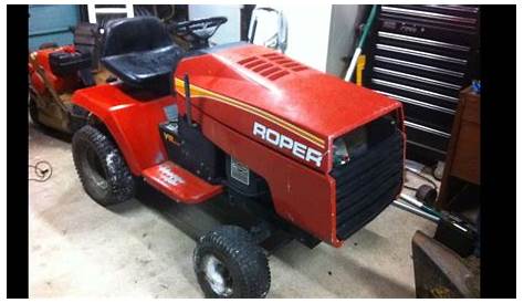 Roper Racing Tractor (16 HP IC Opposed twin) - YouTube