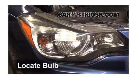 Headlight Change 2012-2016 Subaru Impreza - 2012 Subaru Impreza 2.0L 4
