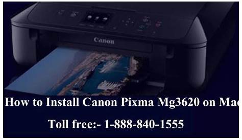 How to Install Canon Pixma Mg3620 on Mac with Easy Step
