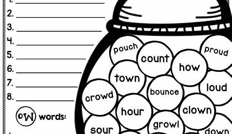 Free Printable Vowel Team Worksheets – Learning How to Read | First
