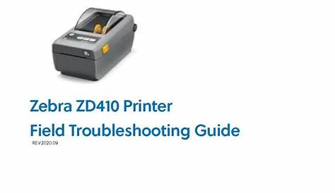 Zebra ZD410 Label Printer Troubleshooting Guide – Ascend Reference Manual