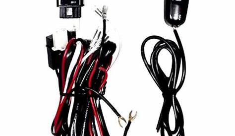 motorcycle fog lights wiring harness