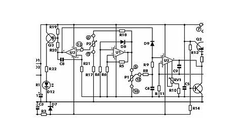 dc variable power supply circuit diagram