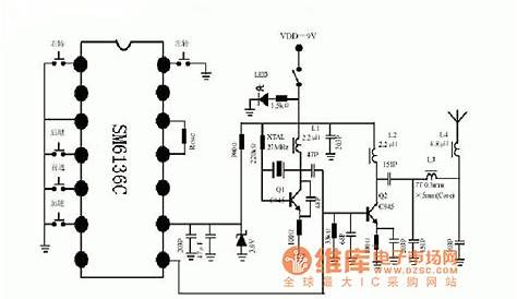 I'm Yahica: Transmitter And Receiver Circuit Diagram For Rc Car