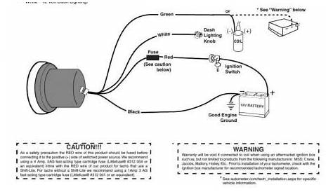 Tachometer Wiring Diagram For Motorcycle - Collection - Faceitsalon.com