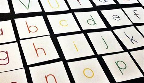 7 Best Images of Printable Alphabet Matching Game - Alphabet Matching