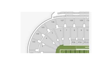Notre Dame Football Stadium Interactive Seating Chart - South Carolina