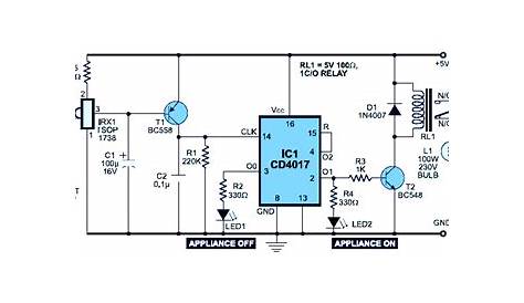 on off controller circuit diagram