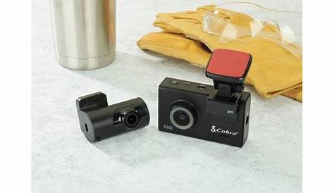 Cobra SC200D HD dash cam with GPS, Wi-Fi, Bluetooth®, and second camera at Crutchfield