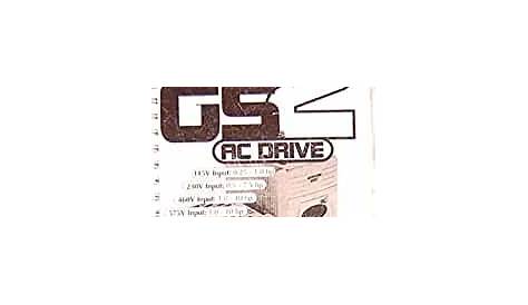 Automation Direct GS2 Series Drives, User's Manual: Automation Direct