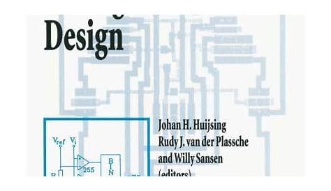 Analog Circuit Design : Johan H. Huijsing, : 9781441951311 : Blackwell's