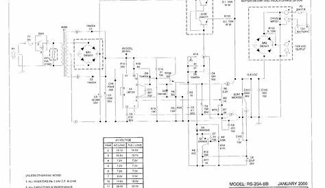 astron rs 20a power supply schematic