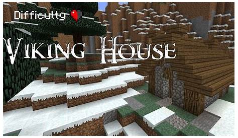 Minecraft - How to build a Viking house - YouTube