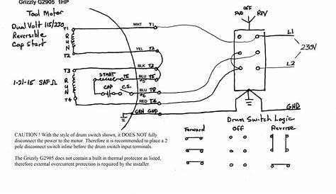 drum switch wiring schematic