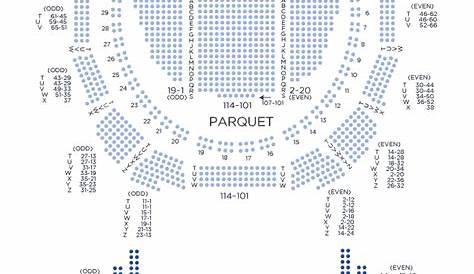 The Drowsy Chaperone - Philadelphia PA tickets seating chart, Across