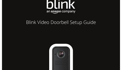 blink user manual