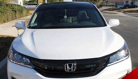 Honda Accord Sedan | Precut Front Grill Chrome Delete Blackout Wrap Ki