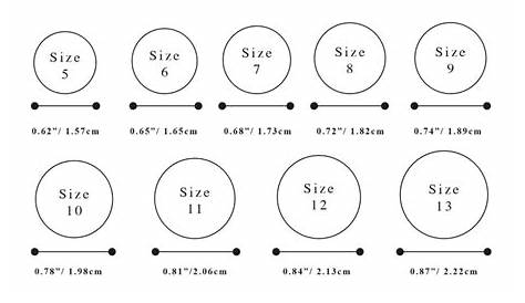 Us Men's Ring Size Printable Chart - FreePrintableTM.com