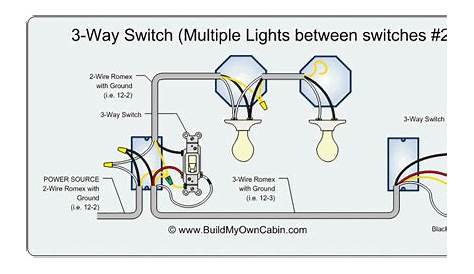 2 way switch wiring schematic