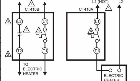 electronic thermostat circuit diagram