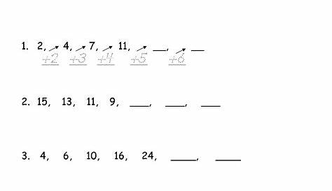 12 Best Images of Geometric Math Patterns Worksheets Middle School