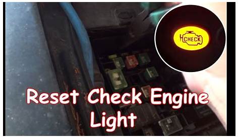 reset honda check engine light