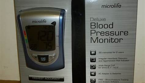 microlife blood pressure monitor manual