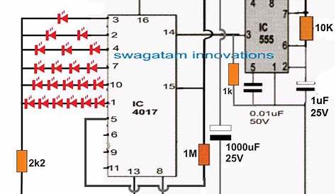 4017 ic internal circuit diagram