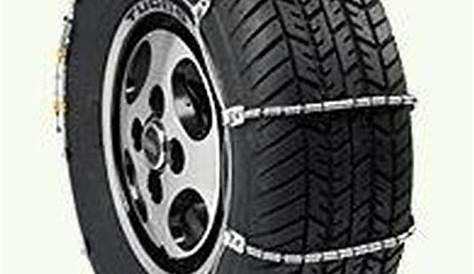 viking tire chains size chart