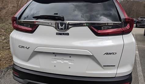 New 2020 Honda CR-V Touring in Platinum White Pearl | Greensburg, PA
