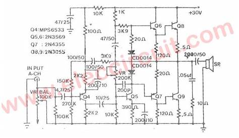 2n3055 circuit diagram