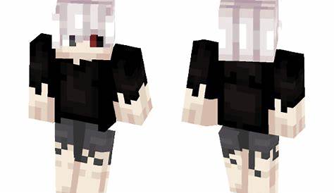 Download Kaneki Ken {Tokyo ghoul} Minecraft Skin for Free