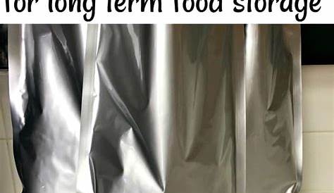mylar bags for long term storage