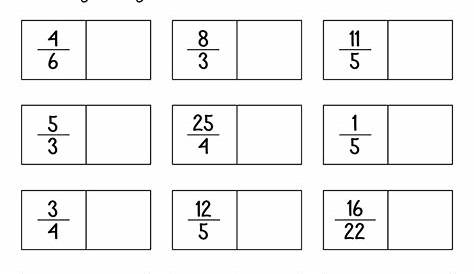 Converting Fractions to from Decimals Worksheets - Math Monks