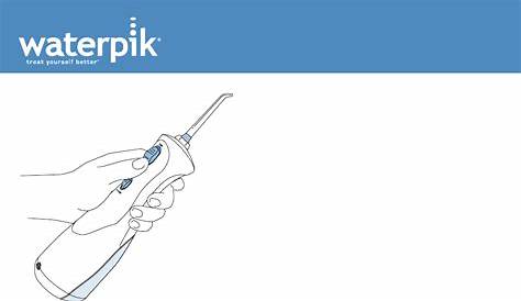 Waterpik Technologies Electric Toothbrush WP-450 User Guide