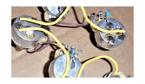 Gibson Firebird Wiring Harness with T & V Pots 3 Way Switch & | Reverb