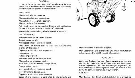Ariens Snow Blower 910995 - 000001 User's Manual | Page 4 - Free PDF Download (9 Pages)