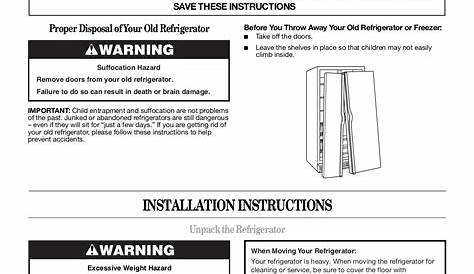 whirlpool refrigerator repair manual