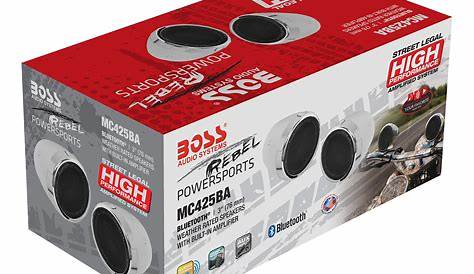 Buy BOSS Audio Systems MC425BA Motorcycle Speaker and Amplifier Sound
