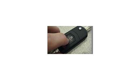 Mazda CX-9 Switchblade Key Fob Remote Control Battery Replacement Guide
