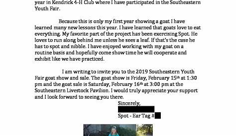 sample letter from buyer to seller