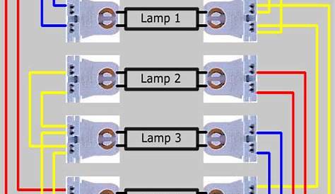 4 lamp t8 ballast wiring diagram