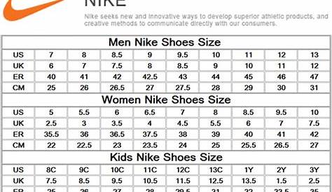 jordan size chart men's to women's
