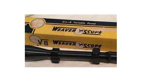 weaver v8 scope manual